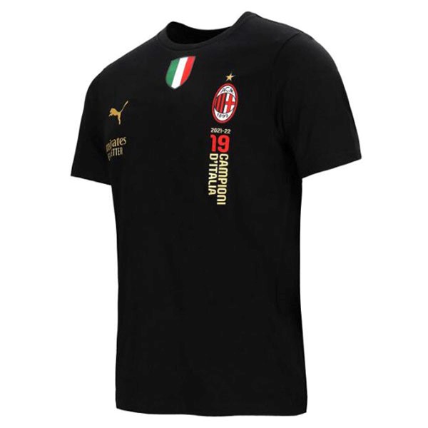 Camiseta AC Milan 19 Campion Italia 2022-2023 Negro